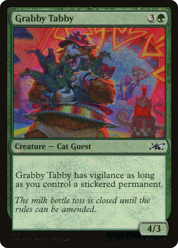 Grabby Tabby (Galaxy Foil) (426) [Unfinity] foil - Deck Out Gaming