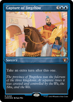 Capture of Jingzhou (483) [Commander Masters] etched - Deck Out Gaming