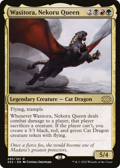 Wasitora, Nekoru Queen (293) [Double Masters 2022] - Deck Out Gaming