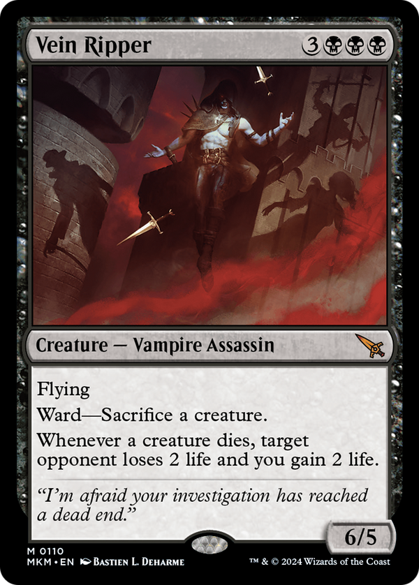 Vein Ripper (110) [Murders at Karlov Manor] - Deck Out Gaming