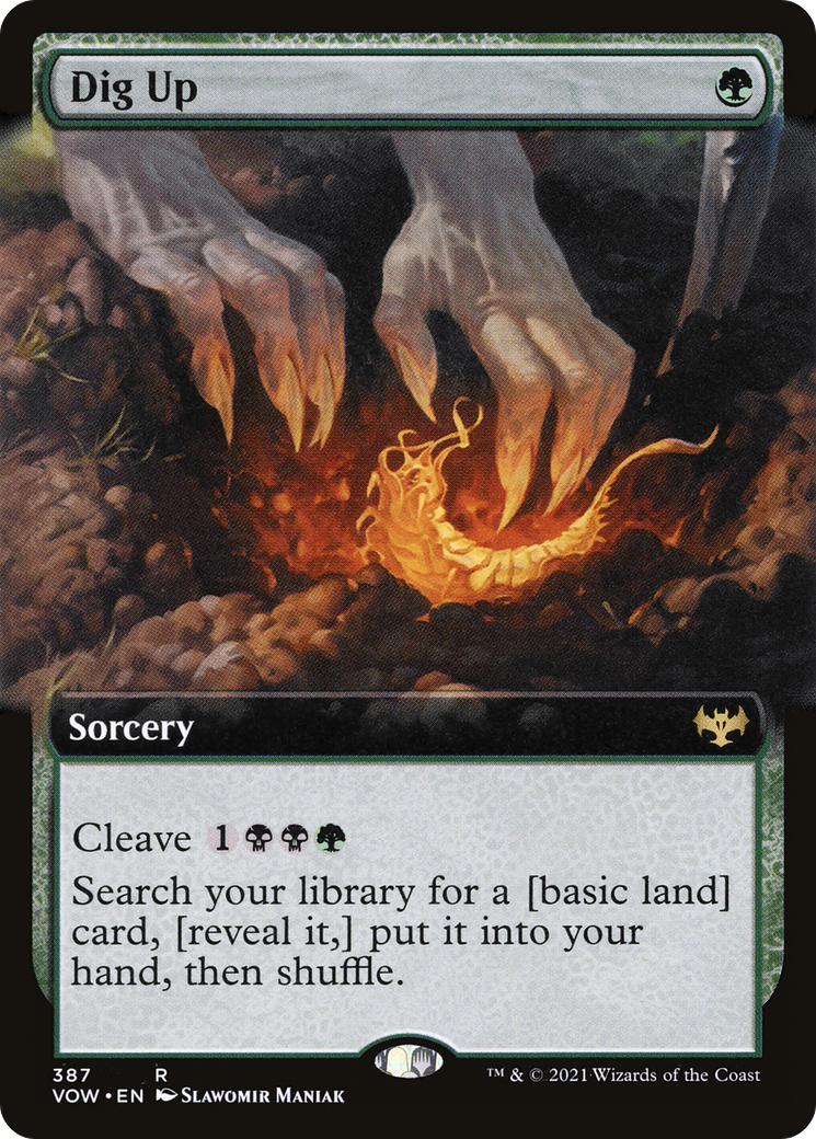 Dig Up (387) [Innistrad: Crimson Vow] foil - Deck Out Gaming