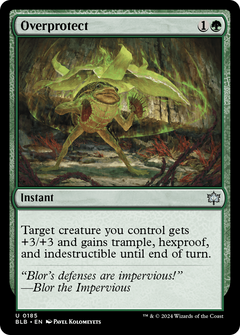 Overprotect (185) [Bloomburrow] foil - Deck Out Gaming