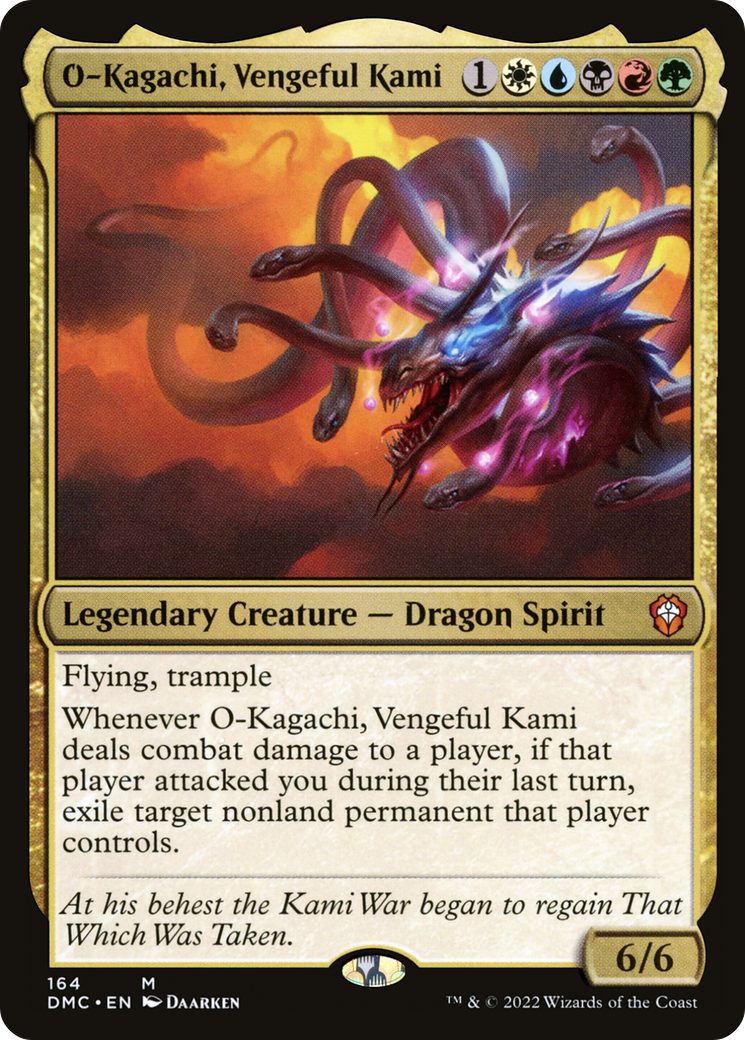 O-Kagachi, Vengeful Kami (164) [Commander: Dominaria United] - Deck Out Gaming