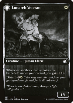 Lunarch Veteran (27) [Innistrad: Double Feature] - Deck Out Gaming