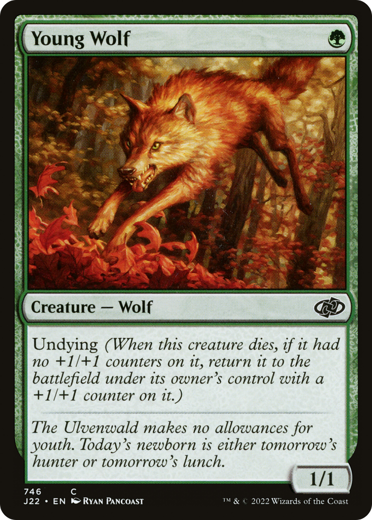 Young Wolf (746) [Jumpstart 2022] - Deck Out Gaming