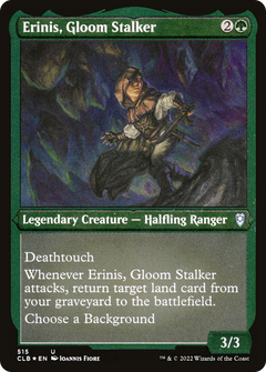 Erinis, Gloom Stalker (515) [Commander Legends: Battle for Baldur's Gate] etched - Deck Out Gaming