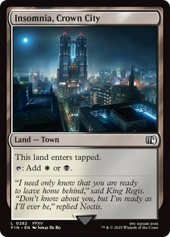 Insomnia, Crown City (282) [FINAL FANTASY] foil - Deck Out Gaming