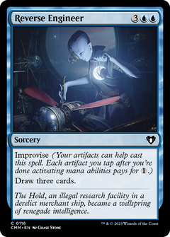 Reverse Engineer (116) [Commander Masters] foil - Deck Out Gaming