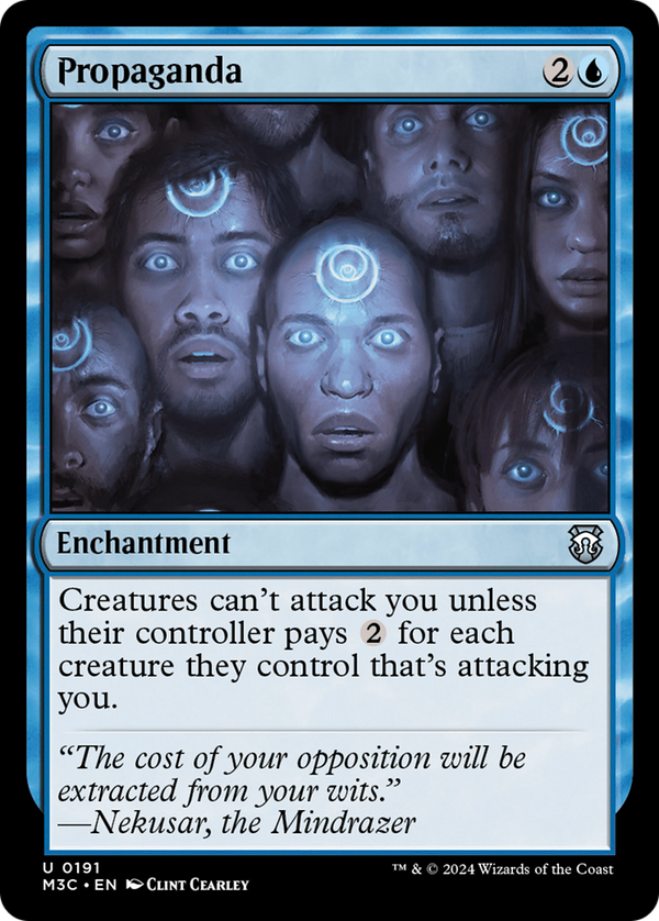 Propaganda (191) [Modern Horizons 3 Commander] - Deck Out Gaming