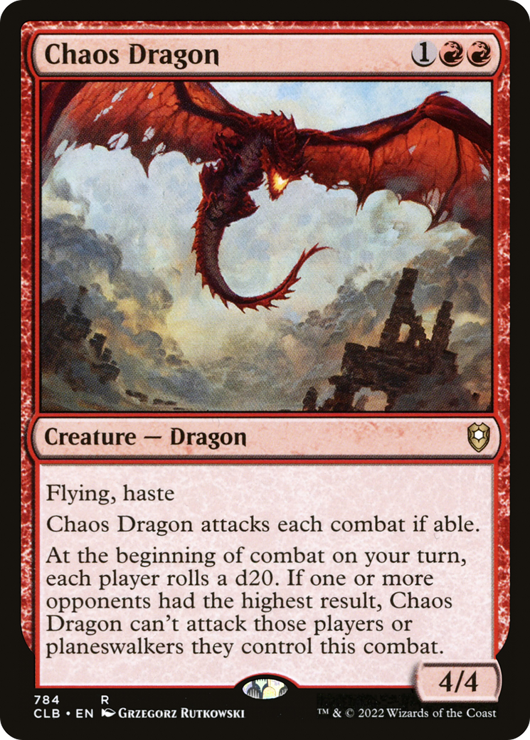 Chaos Dragon (784) [Commander Legends: Battle for Baldur's Gate] - Deck Out Gaming