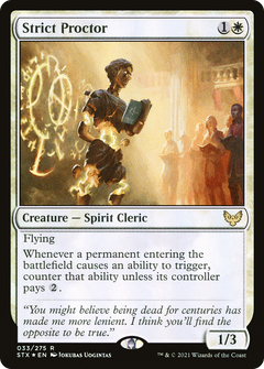 Strict Proctor (33★) [Strixhaven: School of Mages] foil - Deck Out Gaming