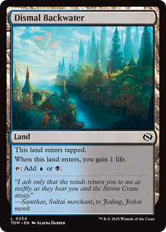 Dismal Backwater (254) [Tarkir: Dragonstorm] foil - Deck Out Gaming