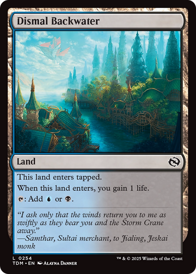 Dismal Backwater (254) [Tarkir: Dragonstorm] - Deck Out Gaming