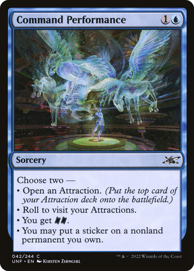 Command Performance (42) [Unfinity] foil - Deck Out Gaming