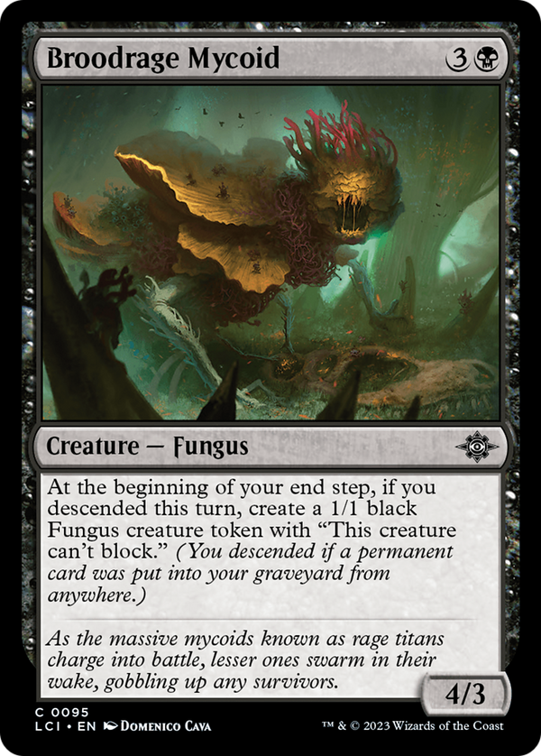 Broodrage Mycoid (95) [The Lost Caverns of Ixalan] - Deck Out Gaming