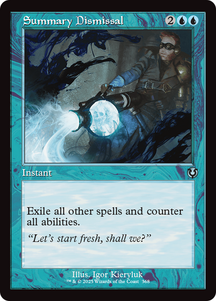 Summary Dismissal (Retro Frame) (368) [Innistrad Remastered] - Deck Out Gaming