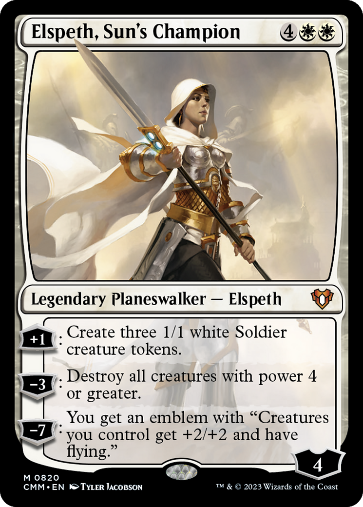 Elspeth, Sun's Champion (820) [Commander Masters] - Deck Out Gaming