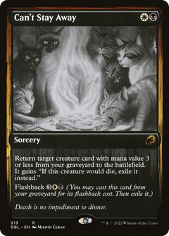 Can't Stay Away (213) [Innistrad: Double Feature] foil - Deck Out Gaming