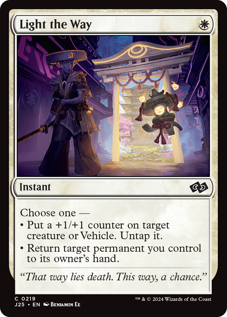 Light the Way (219) [Foundations Jumpstart] - Deck Out Gaming