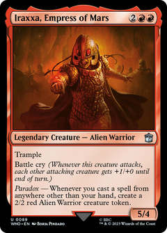 Iraxxa, Empress of Mars (89) [Doctor Who] foil - Deck Out Gaming