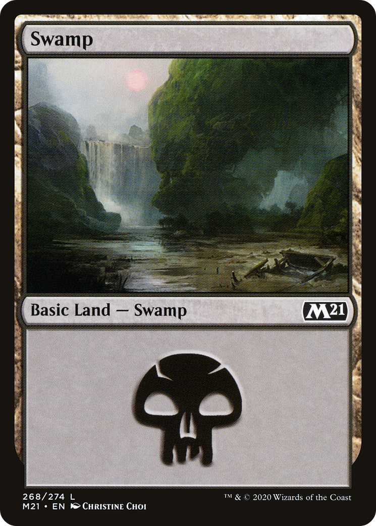 Swamp (268) (268) [Core Set 2021] - Deck Out Gaming