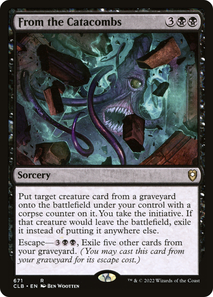 From the Catacombs (671) [Commander Legends: Battle for Baldur's Gate] - Deck Out Gaming