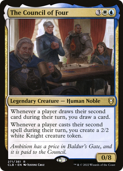 The Council of Four (271) [Commander Legends: Battle for Baldur's Gate] foil - Deck Out Gaming