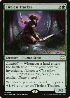 Tireless Tracker (314) [March of the Machine Commander] - Deck Out Gaming