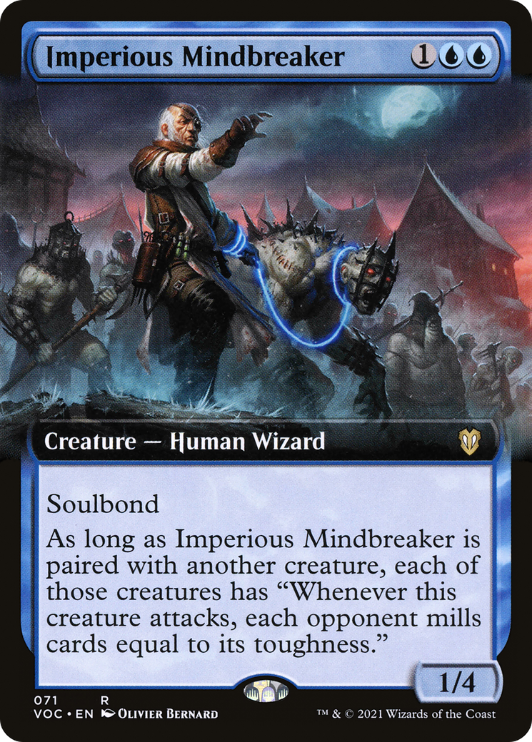 Imperious Mindbreaker (Extended Art) (71) [Commander: Innistrad: Crimson Vow] - Deck Out Gaming