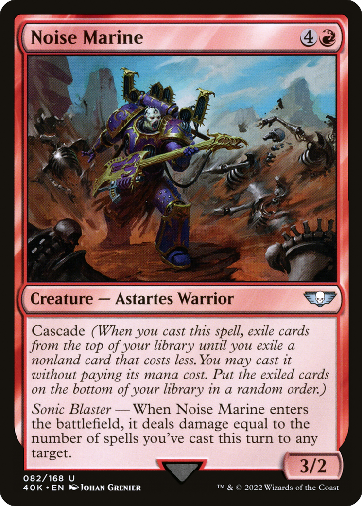 Noise Marine (82) [Warhammer 40,000 Commander] - Deck Out Gaming
