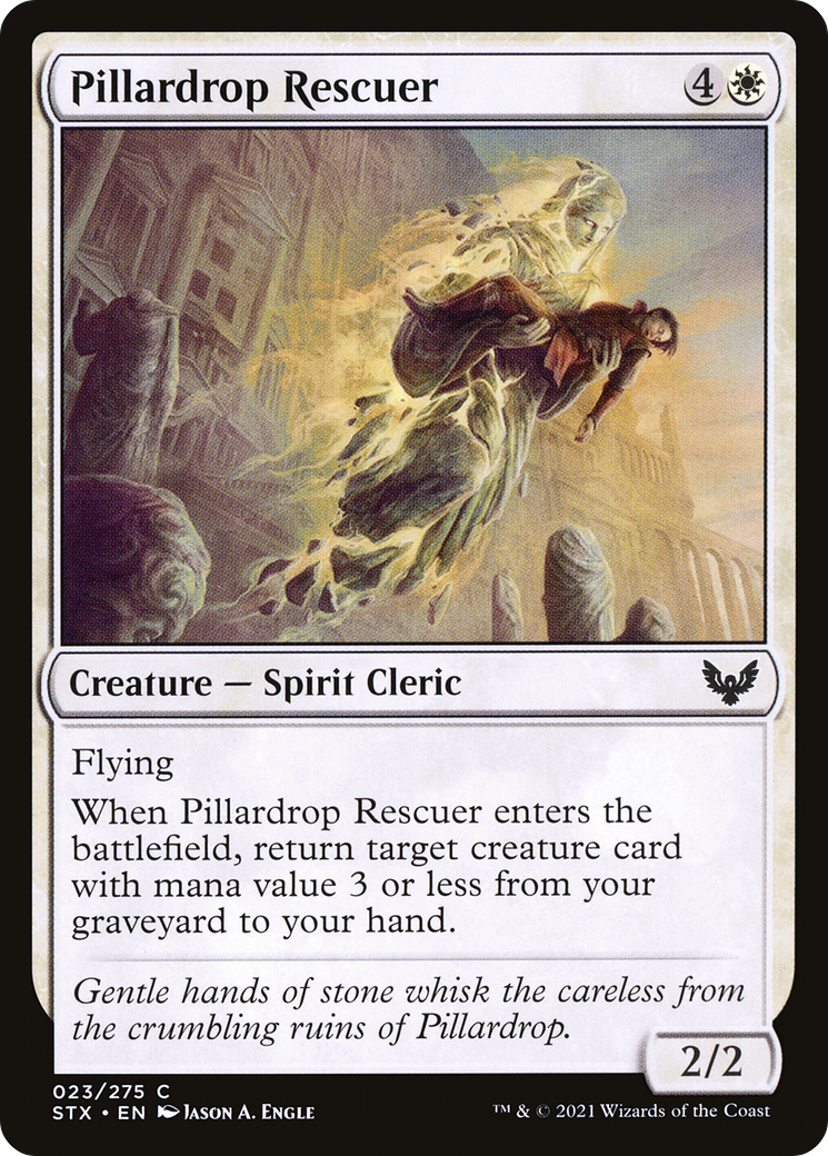 Pillardrop Rescuer (23) [Strixhaven: School of Mages] foil - Deck Out Gaming