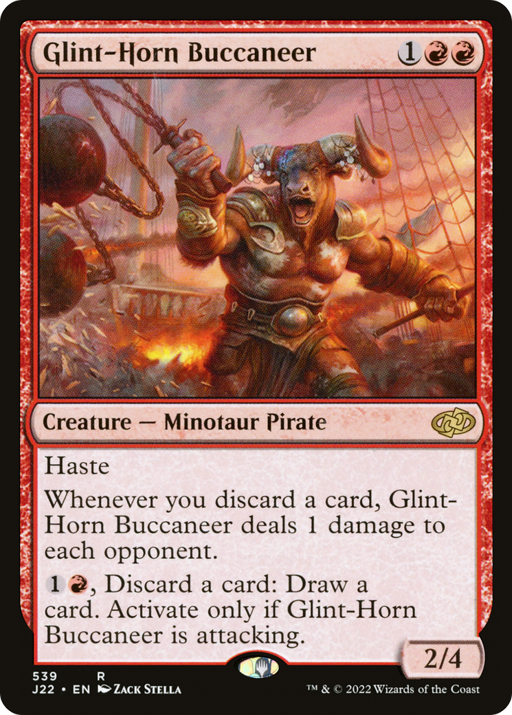 Glint-Horn Buccaneer (539) [Jumpstart 2022] - Deck Out Gaming