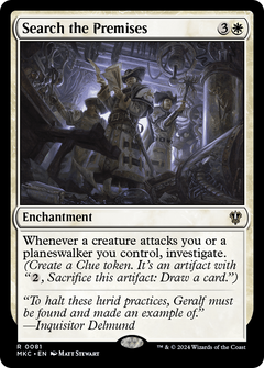 Search the Premises (81) [Murders at Karlov Manor Commander] - Deck Out Gaming