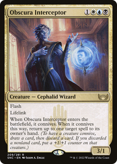 Obscura Interceptor (209) [Streets of New Capenna] foil - Deck Out Gaming