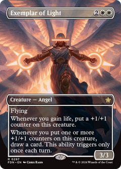 Exemplar of Light (Borderless) (297) [Foundations] - Deck Out Gaming