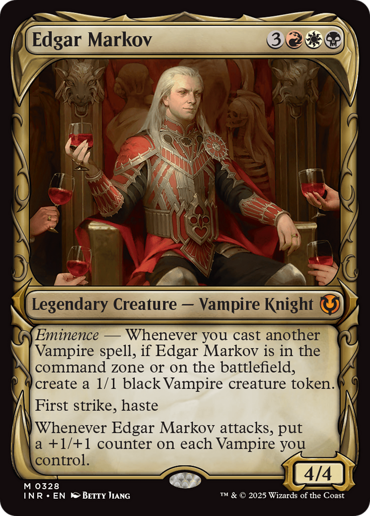 Edgar Markov (Showcase) (328) [Innistrad Remastered] foil - Deck Out Gaming