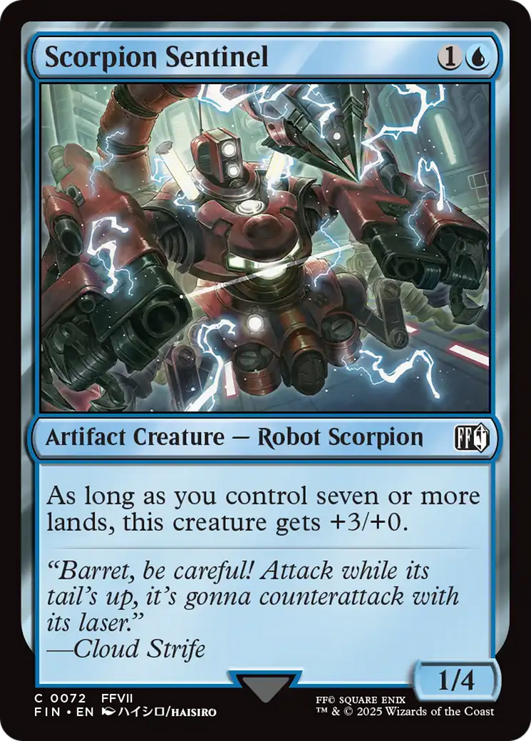 Scorpion Sentinel (72) [FINAL FANTASY] foil - Deck Out Gaming