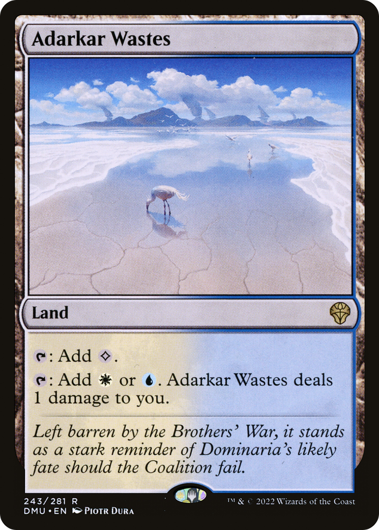 Adarkar Wastes (243) [Dominaria United] - Deck Out Gaming