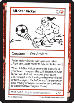 All-Star Kicker () [Mystery Booster 2] - Deck Out Gaming