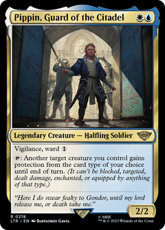 Pippin, Guard of the Citadel (218) [The Lord of the Rings: Tales of Middle-earth] foil - Deck Out Gaming