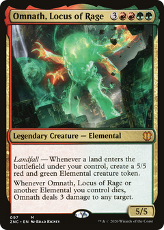 Omnath, Locus of Rage (97) [Zendikar Rising Commander] - Deck Out Gaming