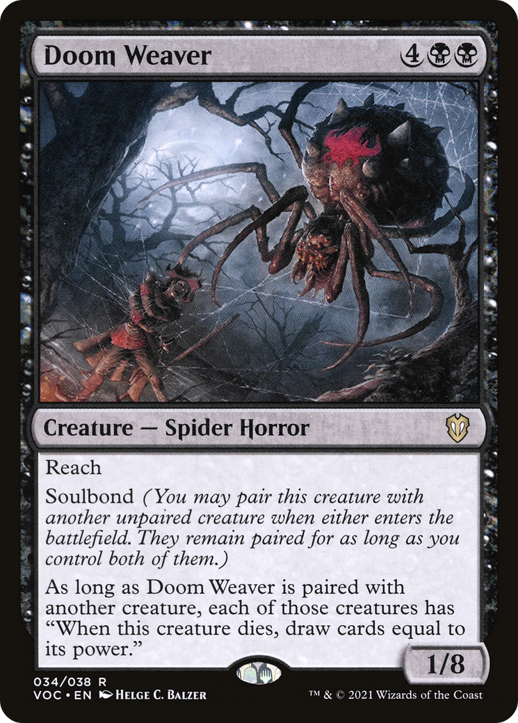 Doom Weaver (34) [Commander: Innistrad: Crimson Vow] - Deck Out Gaming