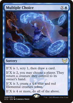 Multiple Choice (48) [Strixhaven: School of Mages] foil - Deck Out Gaming