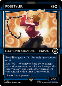Rose Tyler (Showcase) (Surge Foil) (1126) [Doctor Who] foil - Deck Out Gaming