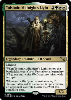 Tolsimir, Midnight's Light (236) [Murders at Karlov Manor] foil - Deck Out Gaming