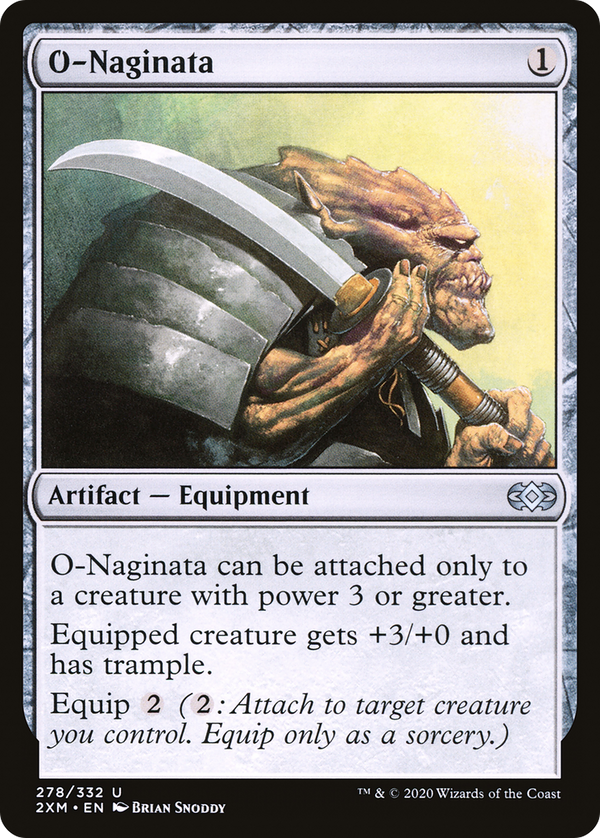 O-Naginata (278) [Double Masters] - Deck Out Gaming