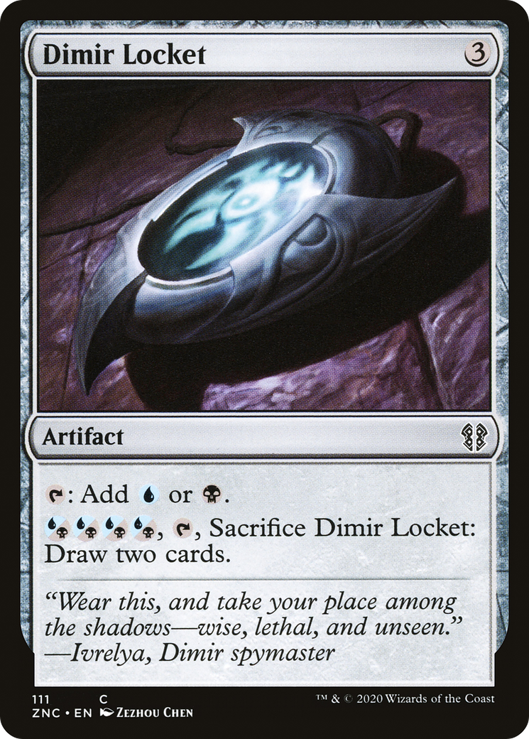 Dimir Locket (111) [Commander: Zendikar Rising] - Deck Out Gaming