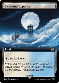 Skycloud Expanse (Extended Art) (516) [Doctor Who] - Deck Out Gaming