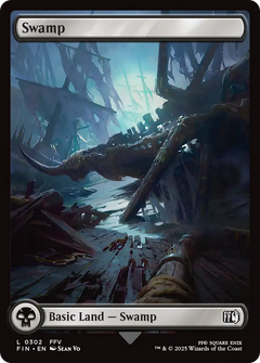 Swamp (302) [FINAL FANTASY] foil - Deck Out Gaming