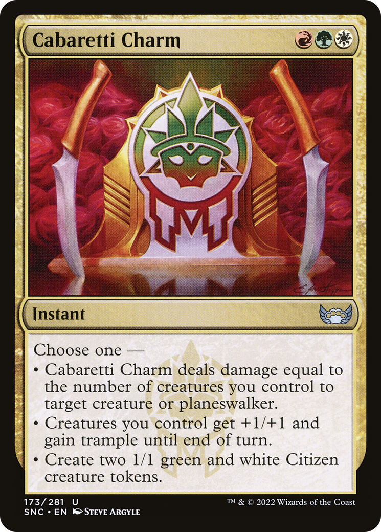 Cabaretti Charm (173) [Streets of New Capenna] - Deck Out Gaming